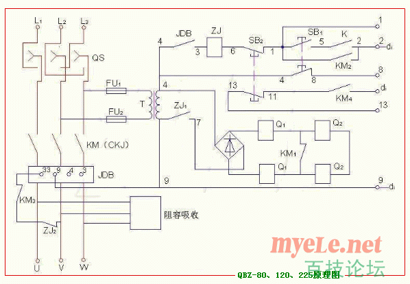 QBZ-80开关原理图