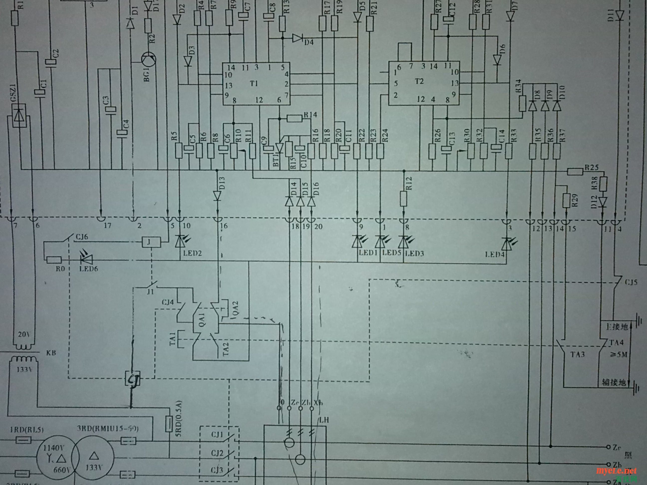 ZBZ-4.0M电气原理图